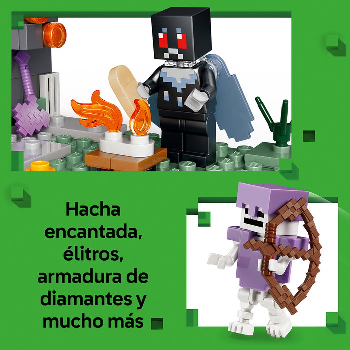 LEGO Minecraft Le Jardin pâle 21586