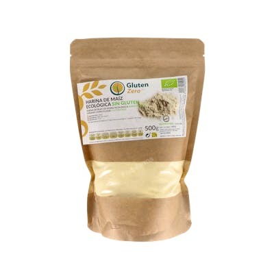 GLUTEN ZERO Farine de maïs biologique 500g GLUTEN ZERO Farine de maïs biologique 500g