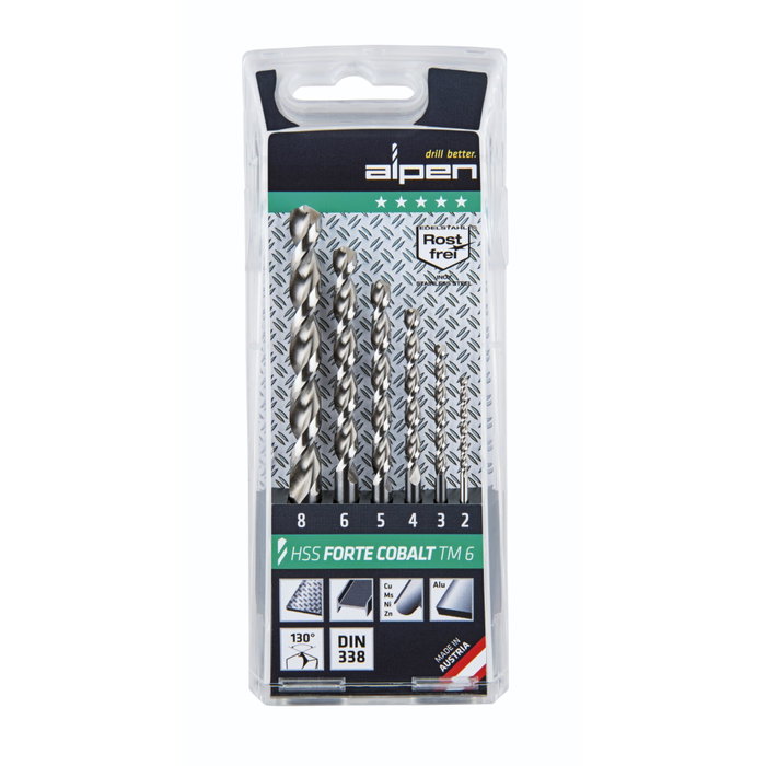 Alpen Cassette HSS Cobalt Forte TM 6 Alpen Cassette HSS Cobalt Forte TM 6