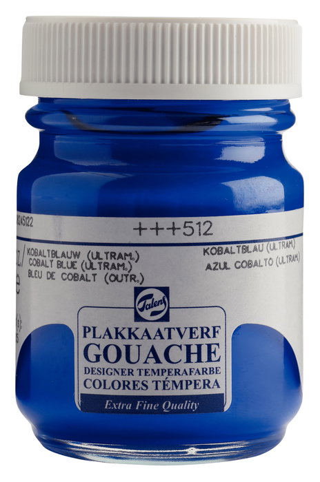 Talens Peinture Tempera Extra Fine Bleu Cobalto (Outremer) 50 ml Talens Peinture Tempera Extra Fine Bleu Cobalto (Outremer) 50 ml