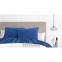 Home Linge Passion Lot de 2 taies d'oreiller en microfibre Bleu 63 x 63 cm