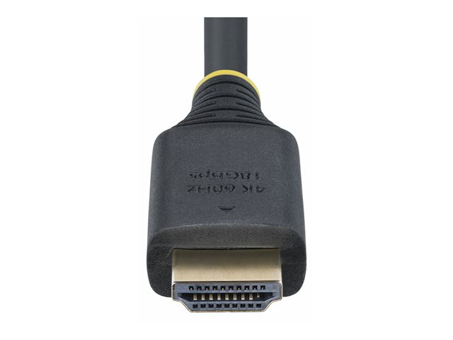 Startech Cable HDMI 0.3M 4K 60Hz Macho-Macho Noir Haute Vitesse 18Gbps HDR10