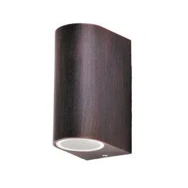 RABALUX Aplique extérieur moderne "Chile" RAB-8019 2xGU10 IP44 métal et verre pour éclairage dirigé, couleur marron ancien