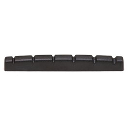 Graphtech Black Tusq Xl 42mm Flat Bottom Strat Style Nut Sillet de guitare avec PTFE