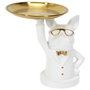 Home Deco Factory VACIABOLSILLOS BULLDOG BLANCO