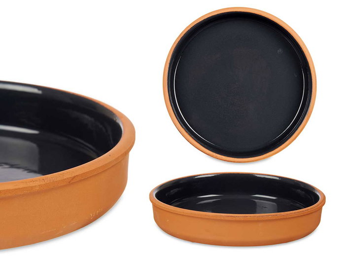La Dehesa Cazuela en Terre Cuite 23 cm Noir Antracite La Dehesa (Set de 10) La Dehesa Cazuela en Terre Cuite 23 cm Noir Antracite La Dehesa (Set de 10)