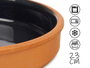 La Dehesa Cazuela en Terre Cuite 23 cm Noir Antracite La Dehesa (Set de 10)