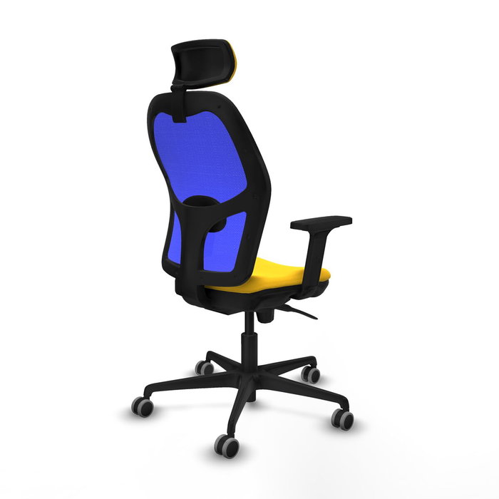 Piqueras y Crespo Chaise de Bureau avec Appui-tête Jorquera 2D036G2 Jaune Piqueras y Crespo Chaise de Bureau avec Appui-tête Jorquera 2D036G2 Jaune