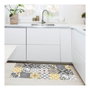 Tapis en vinyle Stor Planet Croma Patch Gris Ambre 100 % PVC (50 x 110 cm)