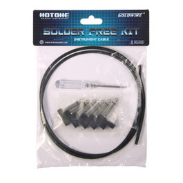 Hotone Solder Free Kit 1M 6 Con Kit de montage de câbles d'instrument sans soudure