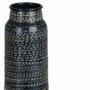 BigBuy Home Vase Noir Aluminium 9 x 9 x 35,5 cm