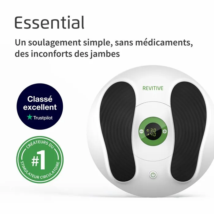 Revitive Essential - Stimulateur circulatoire pour les jambes