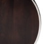 BigBuy Home Jeu de 2 tables basses Marron et Argenté