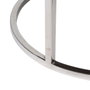 BigBuy Home Jeu de 2 tables basses Marron et Argenté