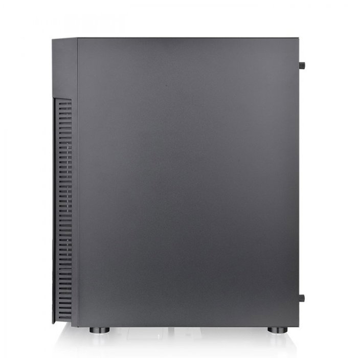 Thermaltake View 200 TG ARGB Boîtier PC Moyen Tour ATX Noir Panneau Verre Trempé 3 Ventilateurs 120mm