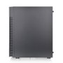 Thermaltake View 200 TG ARGB Boîtier PC Moyen Tour ATX Noir Panneau Verre Trempé 3 Ventilateurs 120mm