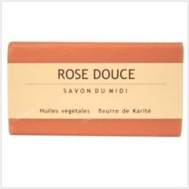 Savon Du Midi Savon en Pain Rose Doux 100g Bio