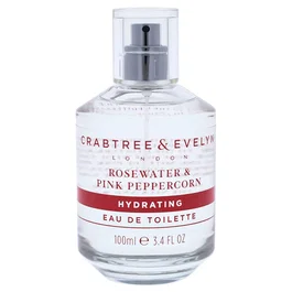 Crabtree & Evelyn Rosewater & Pink Peppercorn Eau de Toilette pour Femme 100 ml