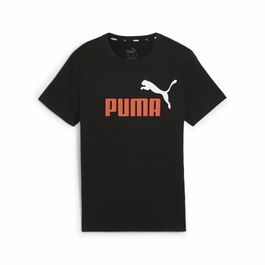 T shirt à manches courtes Enfant Puma Essentials+ 2 Col Logo 060-caramel