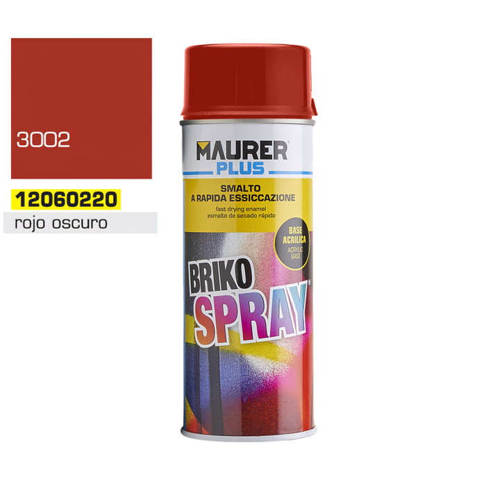 MAURER Spray rouge foncé carmin 400 ml MAURER Spray rouge foncé carmin 400 ml