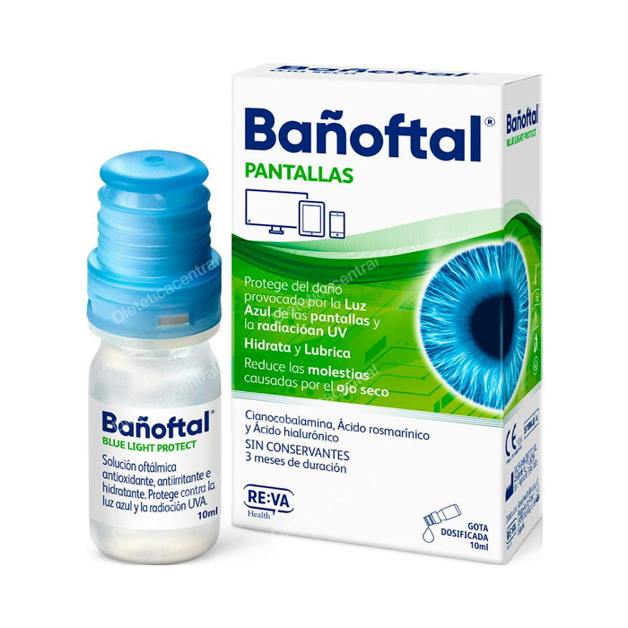 BAÑOFTAL Protect - Collyre Hydratant et Protecteur contre la Lumière Bleue - 10 Ml BAÑOFTAL Protect - Collyre Hydratant et Protecteur contre la Lumière Bleue - 10 Ml