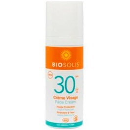 BIOSOLIS Crème solaire faciale anti-âge SPF30