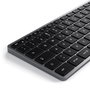 Satechi Slim W3 Clavier Filaire USB-C Rétroéclairé - Disposition Allemande (QWERTZ)