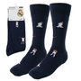 Cerdá Pack de 6 paires de chaussettes adulte Real Madrid, Taille 36/42 à 38/45, Couleur Bleu foncé - Réf. 6,6