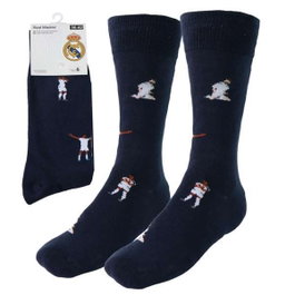 Real Madrid C.F. Chaussettes Bleu foncé Taille unique