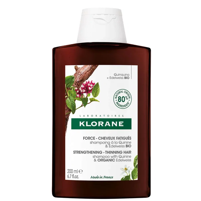 Klorane Shampooing anti-chute à la Quinine et Edelweiss BIO 200 ml