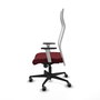 Piqueras y Crespo Chaise de Bureau Albacete Bordeaux et Blanc