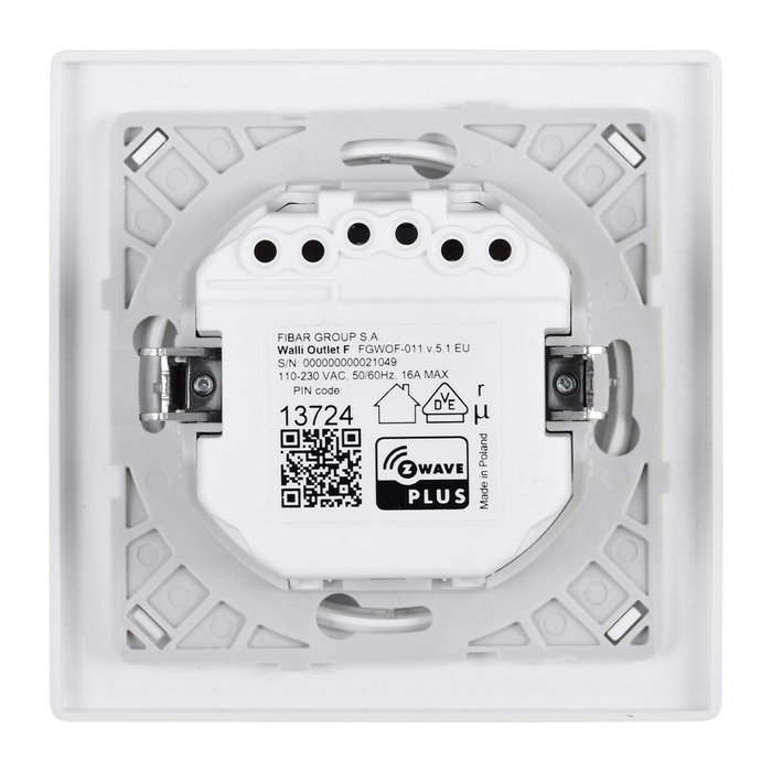 Fibaro FGWOF-011 Prise Intelligente Blanc 16 A Fibaro FGWOF-011 Prise Intelligente Blanc 16 A