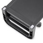 Emuca Orderbox Porte-assiettes pour tiroir, 120x470mm, Aluminium et Plastique, Gris antracite
