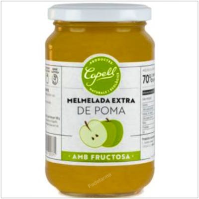 Capell Confiture de Pomme avec Fructose 400g Capell Confiture de Pomme avec Fructose 400g