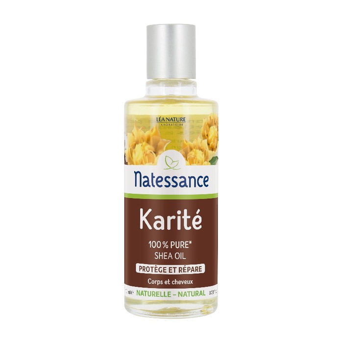 NATESSANCE Huile de Karité Protège-Répare 100ml NATESSANCE Huile de Karité Protège-Répare 100ml