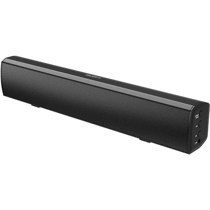 Majority BOWFELL Barre de son 2.1 compacte 50W Bluetooth, RCA, USB, Optique et Aux-in Noir Majority BOWFELL Barre de son 2.1 compacte 50W Bluetooth, RCA, USB, Optique et Aux-in Noir