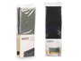 Kipit Boîte de Rangement Pliable 29 x 14 x 13 cm Assortie Tissu Non Tissé et Carton Blanc Gris Noir (Set de 24)