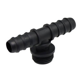 Aqua Control Lot de 3 dérivations en T mixtes pour tubes 16 mm et filetage 1/2 pouce