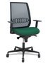 PIQUERAS Y CRESPO Chaise de Bureau Alares Synchro Vert foncé