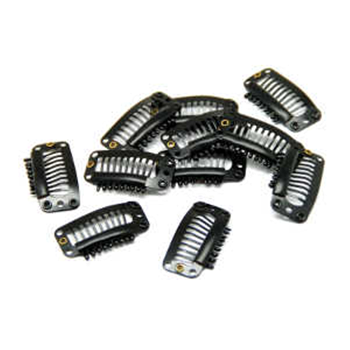 Bifull Clips Extensions à Clip pour Cheveux, Lot de 50 Unités, Noir - Accessoire Coiffure Bifull Clips Extensions à Clip pour Cheveux, Lot de 50 Unités, Noir - Accessoire Coiffure
