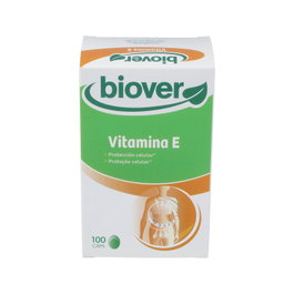 BIOVER Vitamine E naturelle 45 UI 100 capsules molles