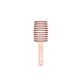 Bifull Brosse Squelette Rose en Poils de Sanglier et Nylon