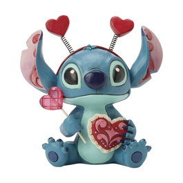 Enesco Disney Traditions Stitch Saint-Valentin