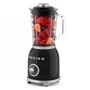 Sweiss Blender Vintage MXV9, Puissance 1000 W, 2 Vitesses, Mode Pulse, Bol 1,5 L avec 6 Lames Robustes - Noir