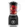Sweiss Blender Vintage MXV9, Puissance 1000 W, 2 Vitesses, Mode Pulse, Bol 1,5 L avec 6 Lames Robustes - Noir