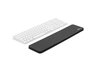 Durable - Repose-poignets ergonomique rectangulaire en mousse et textile pour clavier PC - 450 x 100 mm