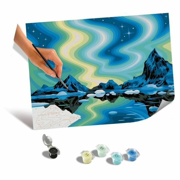 Ravensburger CreArt Aurores Boréales Peinture par numéros 30x40 cm