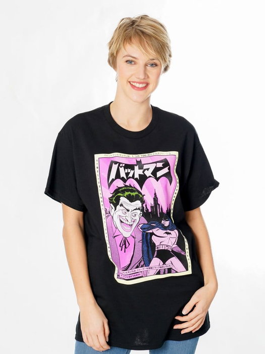 Batman T-Shirt Joker Anime Poster (XXL)