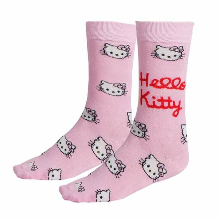 Chaussettes Hello Kitty Rose 36-43 Chaussettes Hello Kitty Rose 36-43