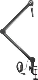 FRAMEWORKS Soporte de micro professionnel de bureau avec lumière On-Air